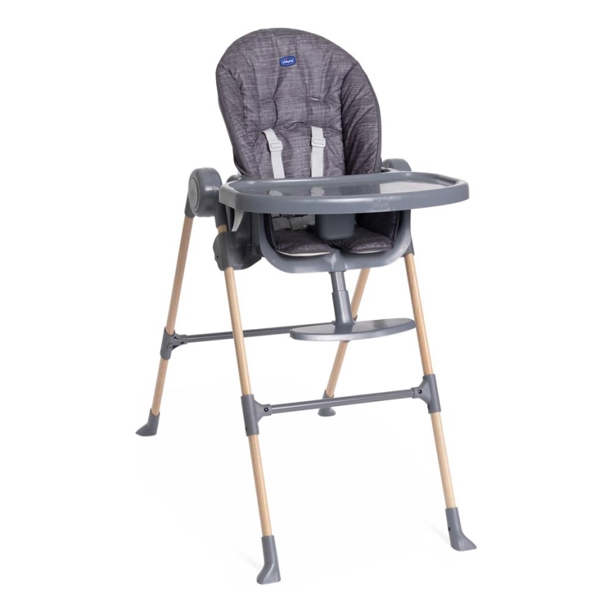 Chicco - Silla de comedor para niños Polly Essential - gris