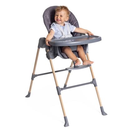 Chicco - Silla de comedor para niños Polly Essential - gris