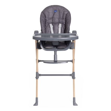 Chicco - Silla de comedor para niños Polly Essential - gris