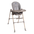 Chicco - Silla de comedor para niños Polly Essential - gris/marrón