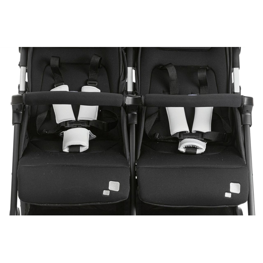 Chicco - Silla de paseo para gemelos OHLALA TWIN Black Noche negro