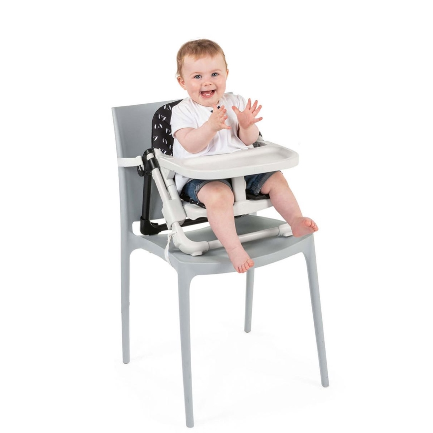 Chicco - Silla elevadora portátil para niños CHAIRY negro