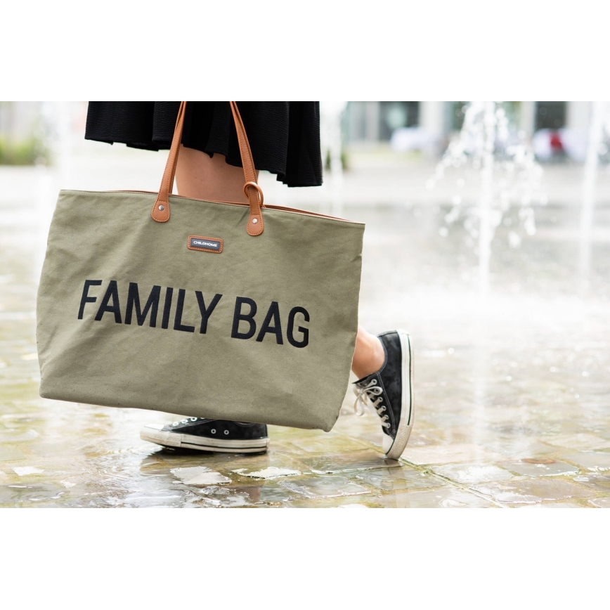 Childhome - Bolsa de viaje FAMILY BAG khaki
