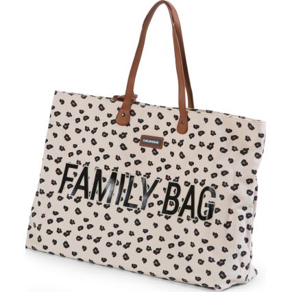 Childhome - Bolsa de viaje FAMILY BAG leopardo