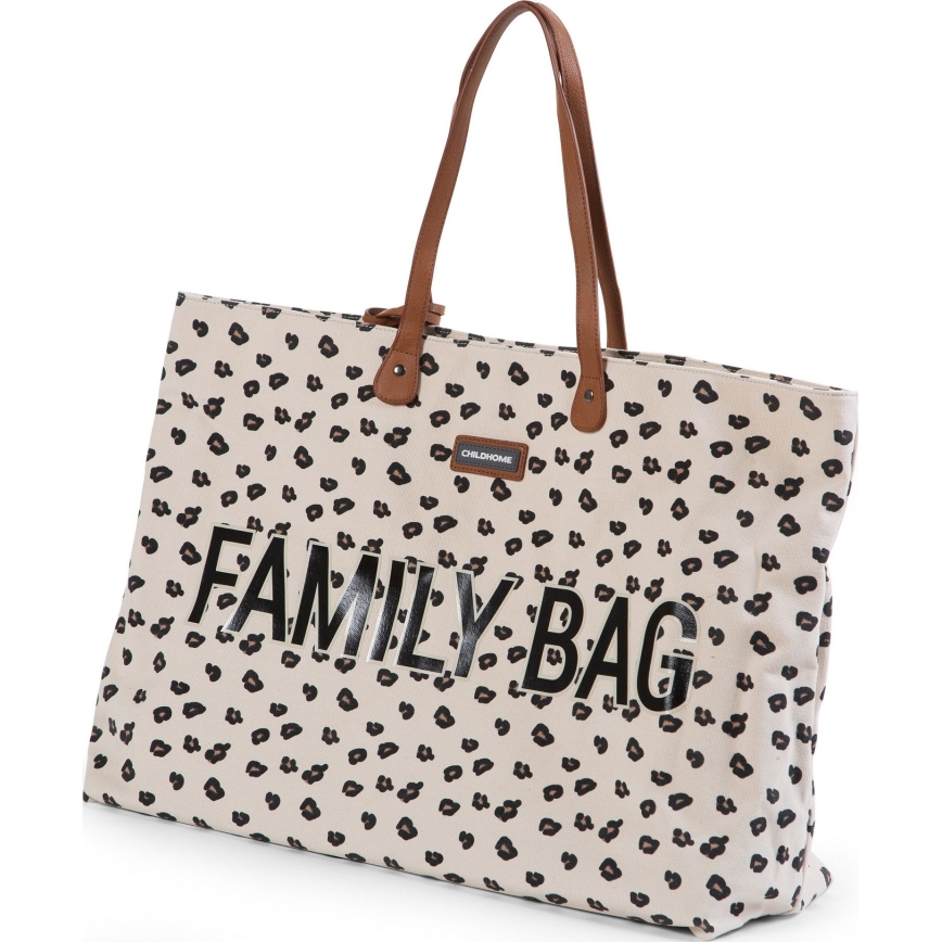 Childhome - Bolsa de viaje FAMILY BAG leopardo