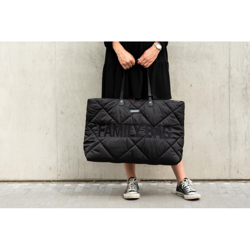 Childhome - Bolsa de viaje FAMILY BAG negro