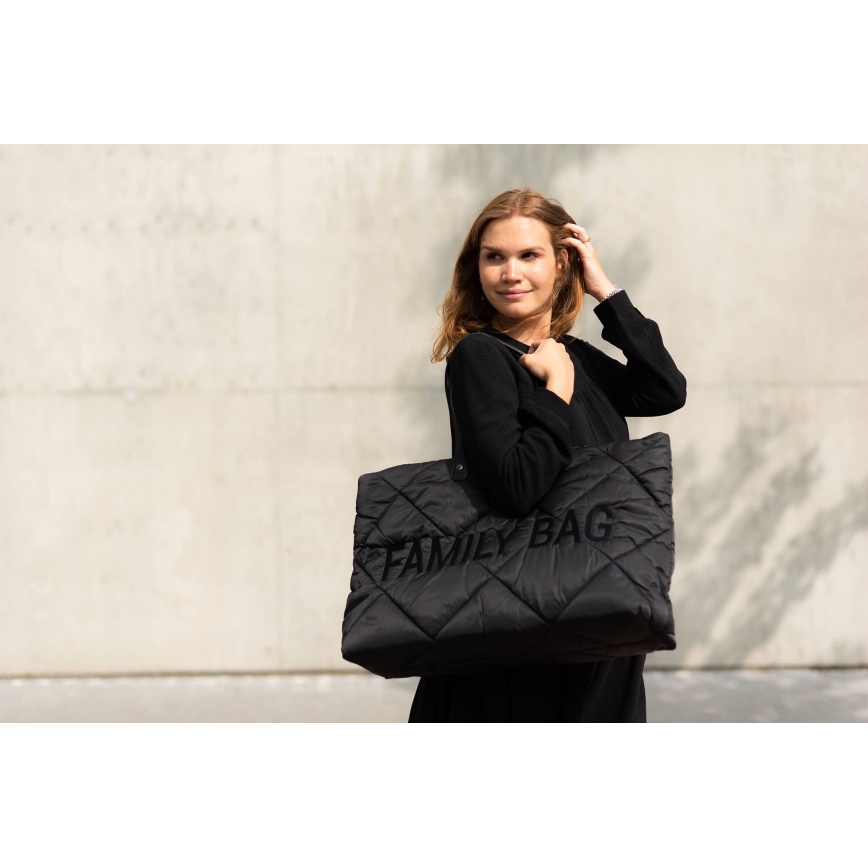 Childhome - Bolsa de viaje FAMILY BAG negro