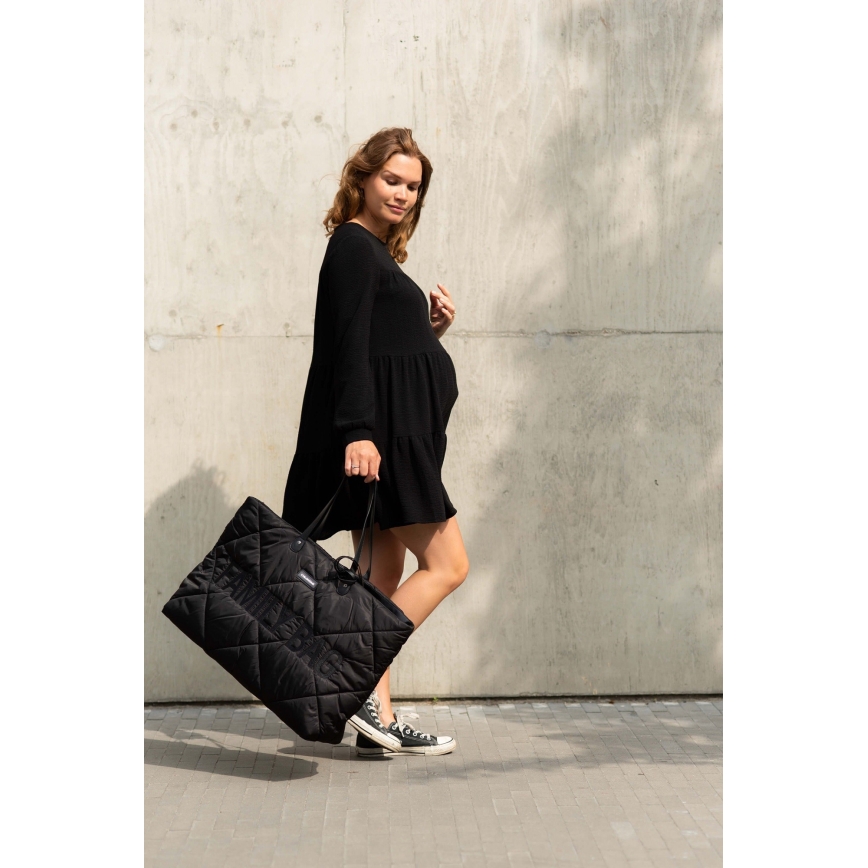 Childhome - Bolsa de viaje FAMILY BAG negro
