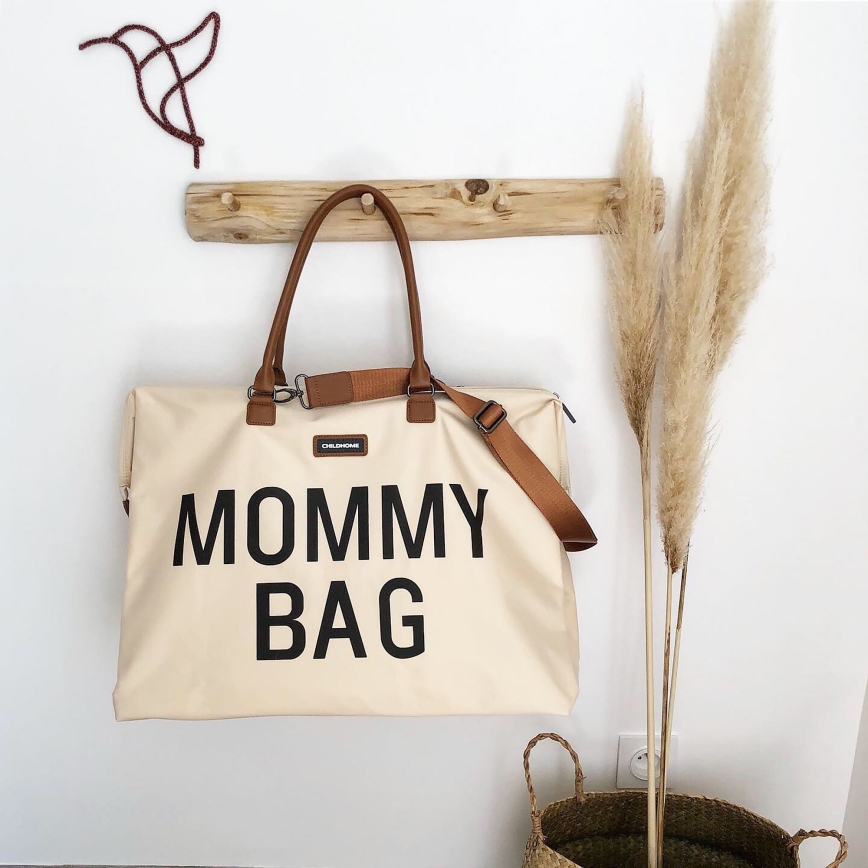 Childhome - Bolso cambiador MOMMY BAG crema
