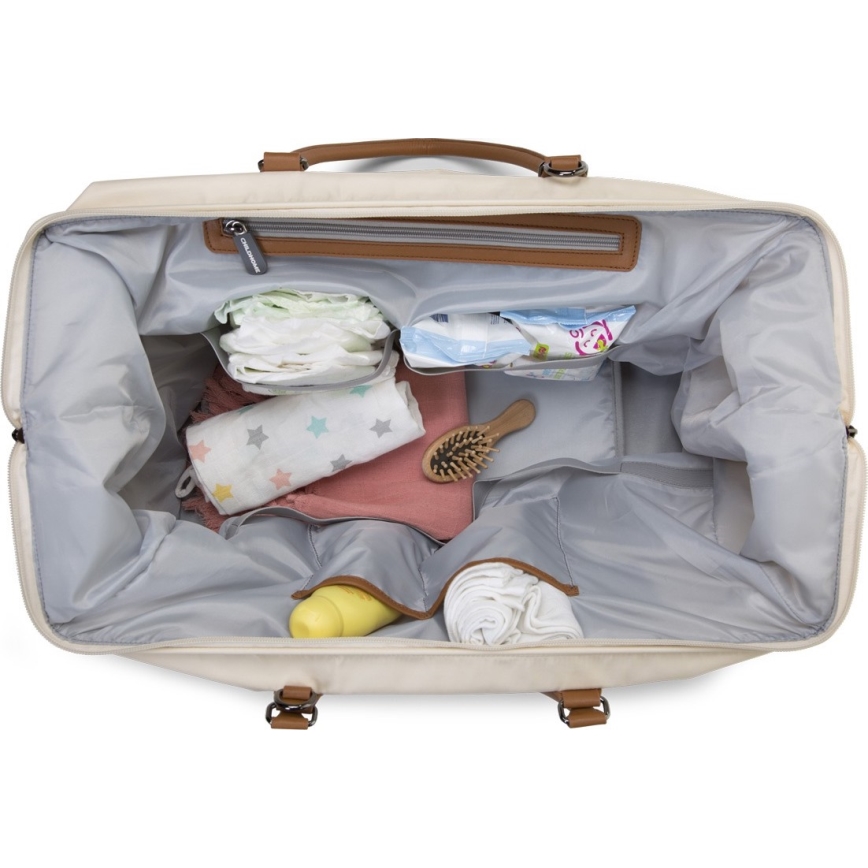 Childhome - Bolso cambiador MOMMY BAG crema