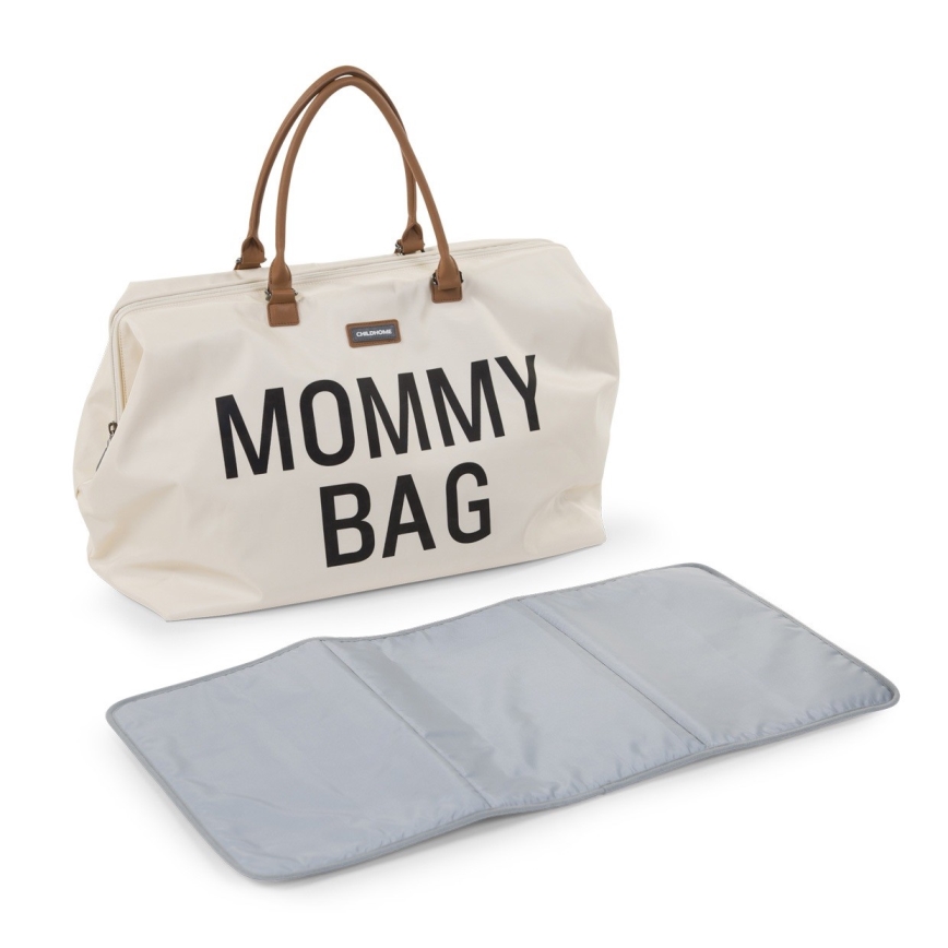 Childhome - Bolso cambiador MOMMY BAG crema