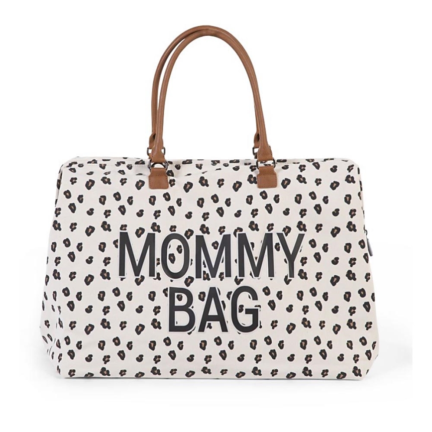Childhome - Bolso cambiador MOMMY BAG leopardo