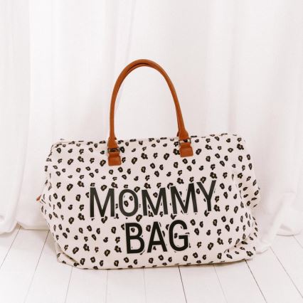 Childhome - Bolso cambiador MOMMY BAG leopardo