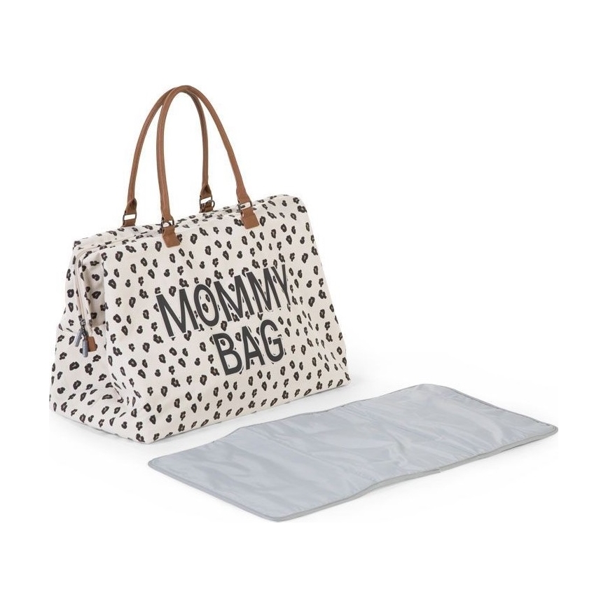 Childhome - Bolso cambiador MOMMY BAG leopardo