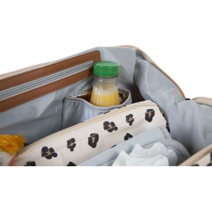 Childhome - Bolso cambiador MOMMY BAG leopardo