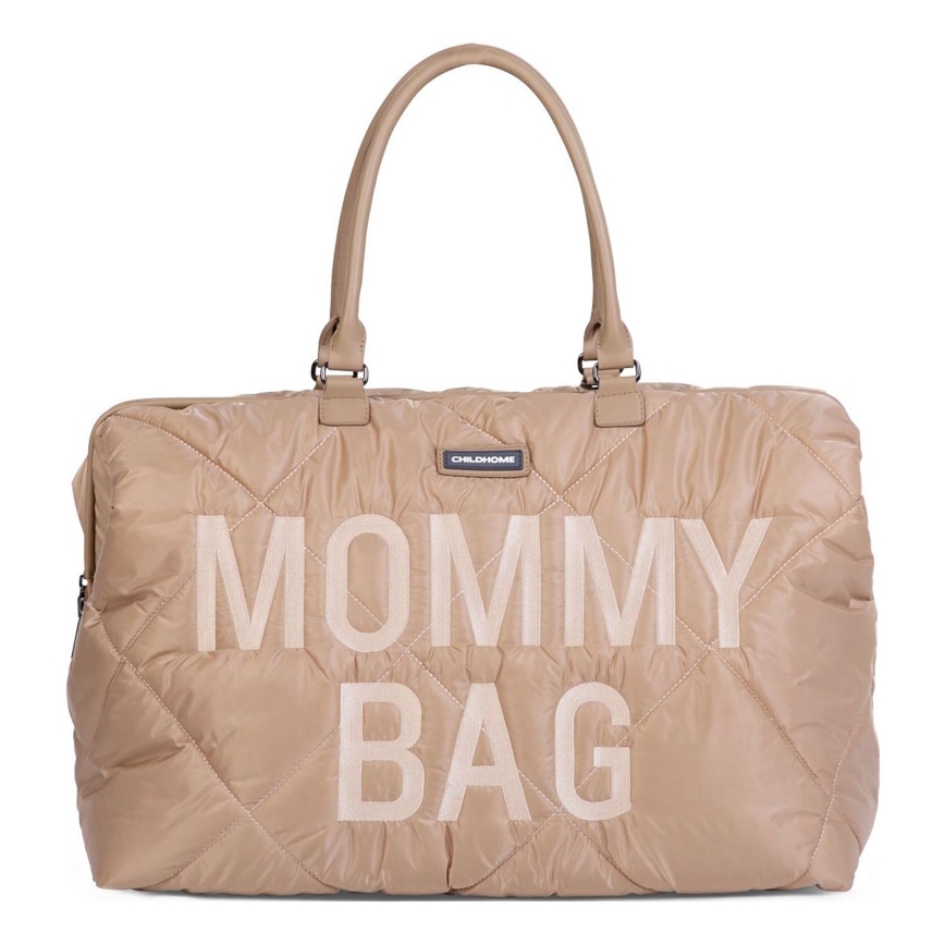 Childhome - Bolso cambiador MOMMY BAG PUFFERED beige