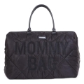Childhome - Bolso cambiador MOMMY BAG PUFFERED negro