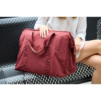 Childhome - Bolso cambiador MOMMY BAG rojo