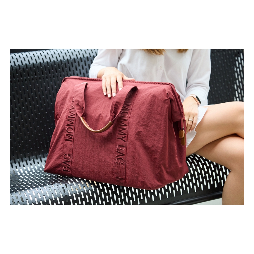 Childhome - Bolso cambiador MOMMY BAG rojo