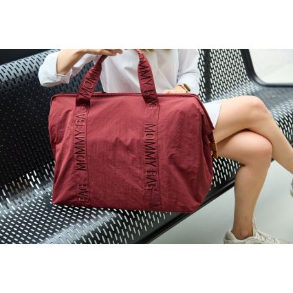 Childhome - Bolso cambiador MOMMY BAG rojo