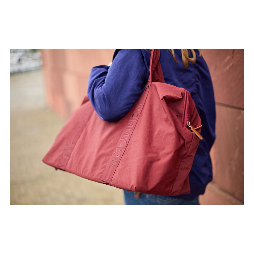 Childhome - Bolso cambiador MOMMY BAG rojo
