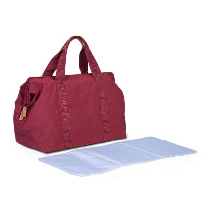 Childhome - Bolso cambiador MOMMY BAG rojo