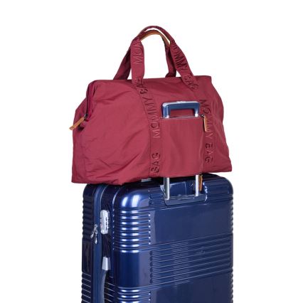 Childhome - Bolso cambiador MOMMY BAG rojo