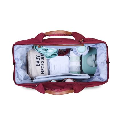 Childhome - Bolso cambiador MOMMY BAG rojo