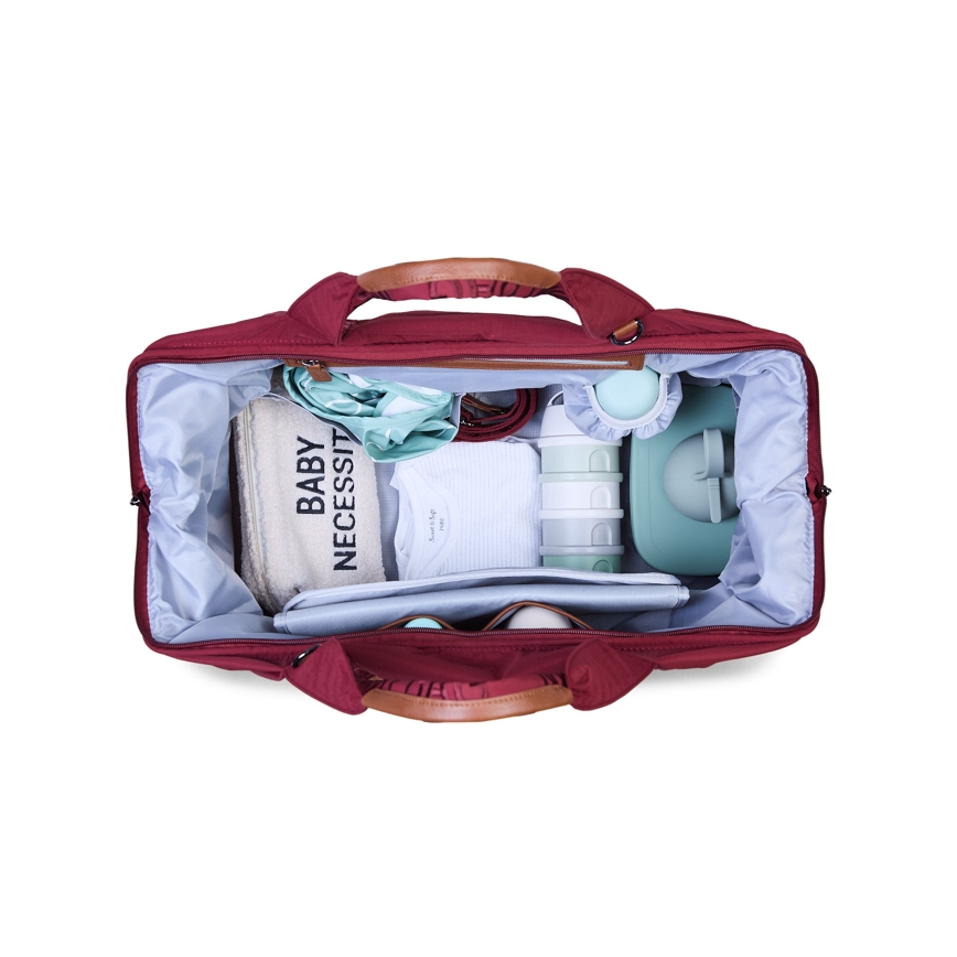 Childhome - Bolso cambiador MOMMY BAG rojo