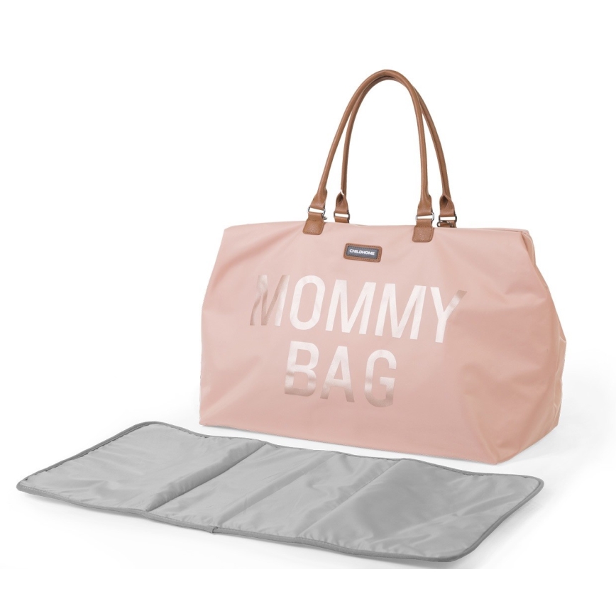 Childhome - Bolso cambiador MOMMY BAG rosa