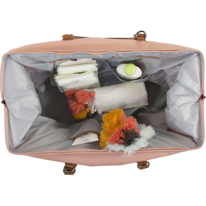 Childhome - Bolso cambiador MOMMY BAG rosa