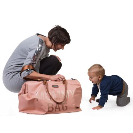 Childhome - Bolso cambiador MOMMY BAG rosa