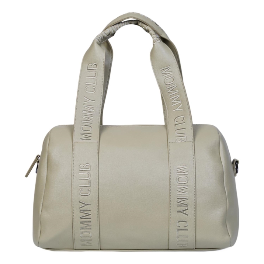 Childhome - Bolso cambiador MOMMY CLUB LEATHER beige