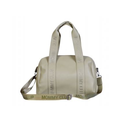 Childhome - Bolso cambiador MOMMY CLUB LEATHER beige