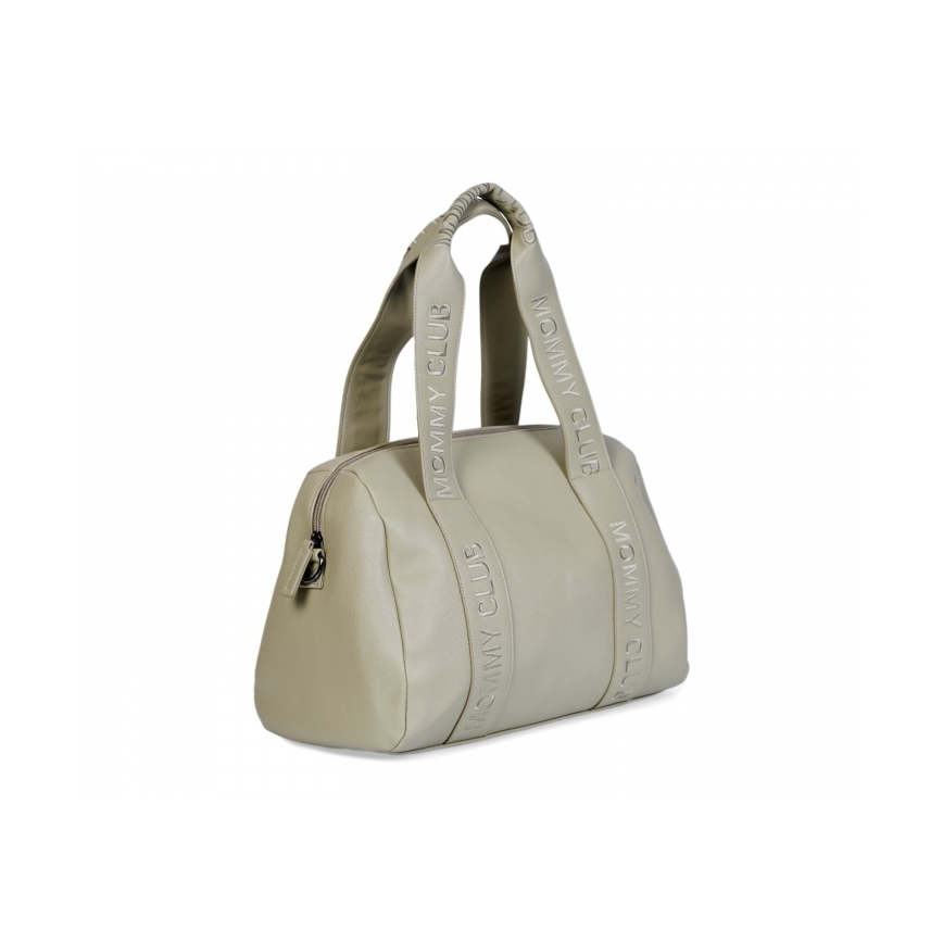 Childhome - Bolso cambiador MOMMY CLUB LEATHER beige