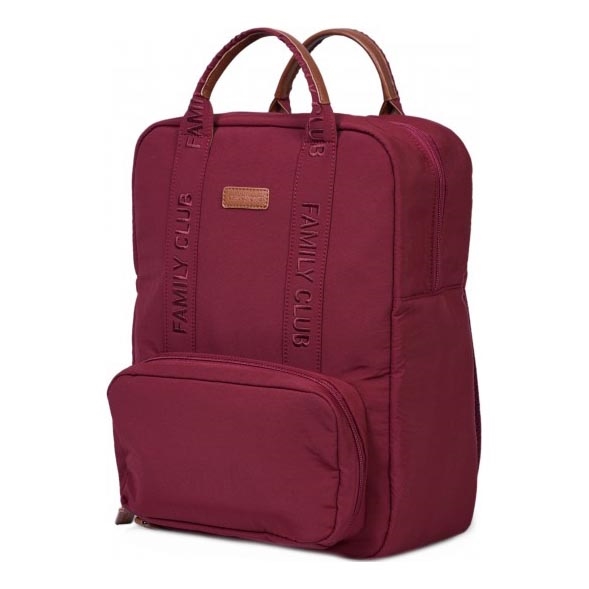 Childhome - Mochila de Pañales para Bebé FAMILY CLUB rojo