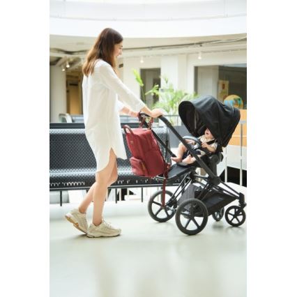 Childhome - Mochila de Pañales para Bebé FAMILY CLUB rojo