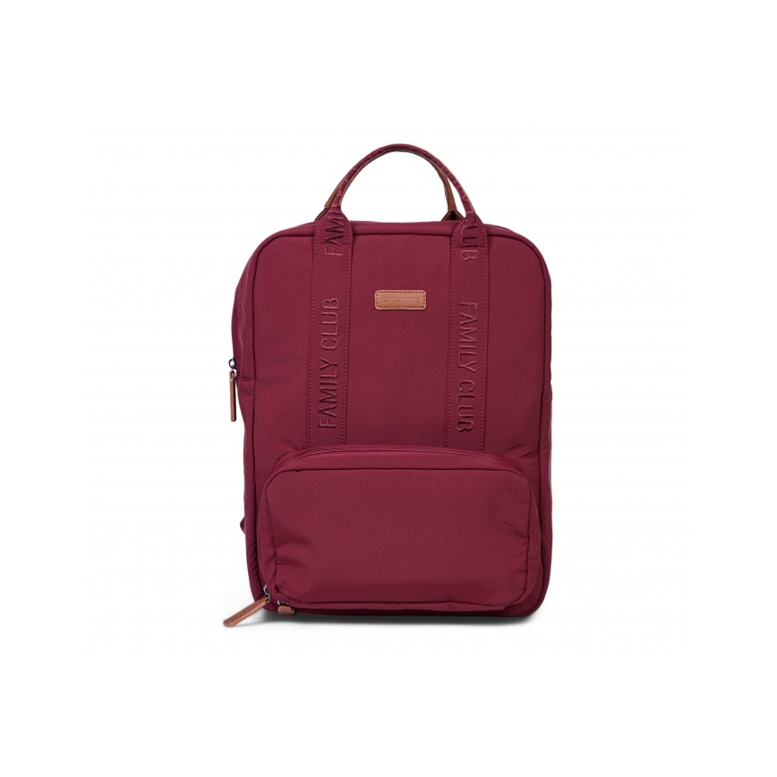 Childhome - Mochila de Pañales para Bebé FAMILY CLUB rojo