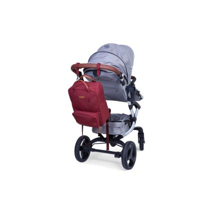 Childhome - Mochila de Pañales para Bebé FAMILY CLUB rojo