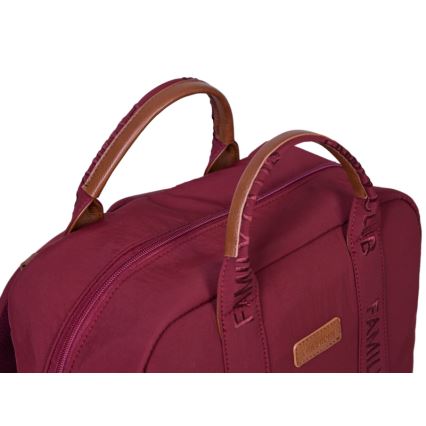 Childhome - Mochila de Pañales para Bebé FAMILY CLUB rojo