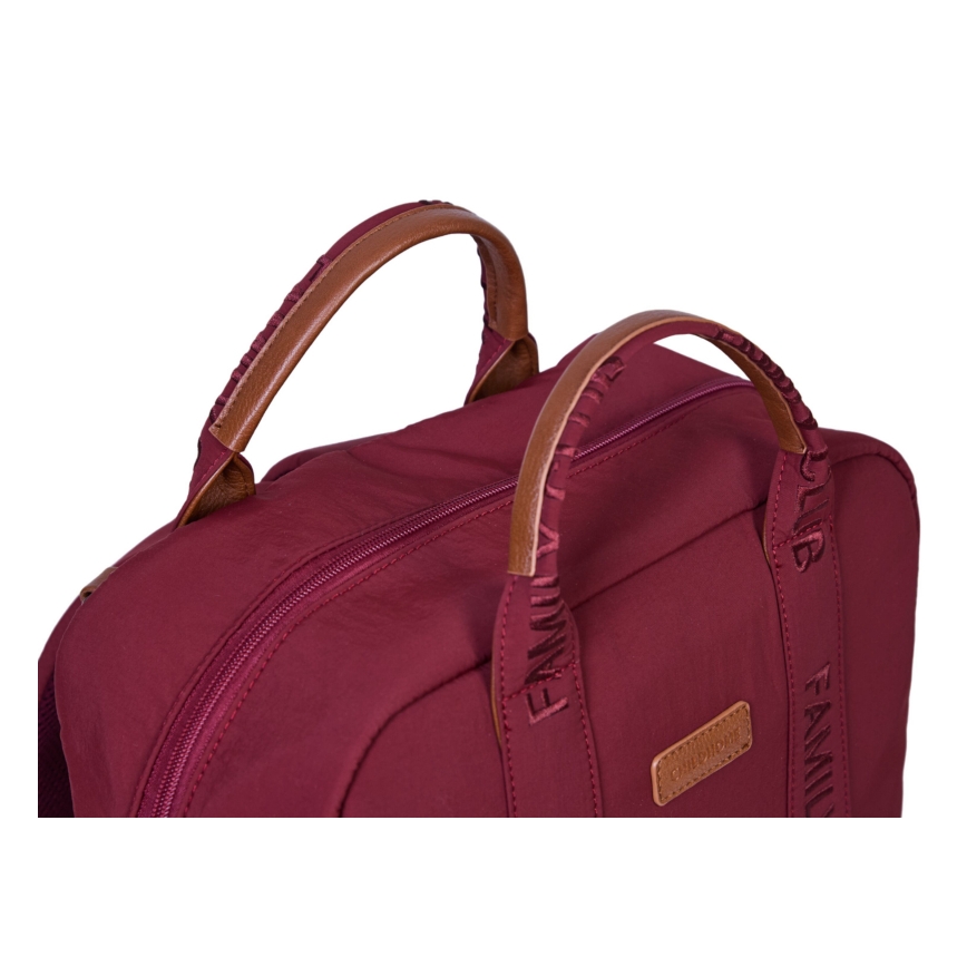 Childhome - Mochila de Pañales para Bebé FAMILY CLUB rojo