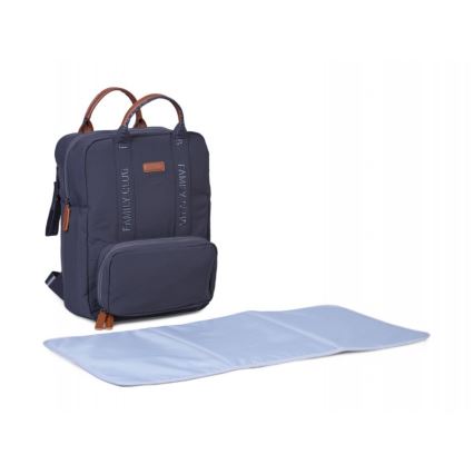 Childhome - Mochila de Pañales para Bebé FAMILY CLUB SIGNATURE gris