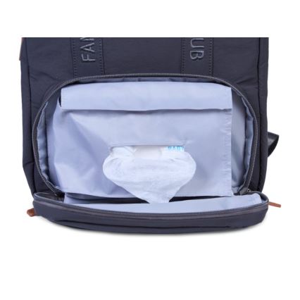 Childhome - Mochila de Pañales para Bebé FAMILY CLUB SIGNATURE gris