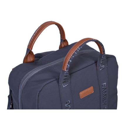 Childhome - Mochila de Pañales para Bebé FAMILY CLUB SIGNATURE gris