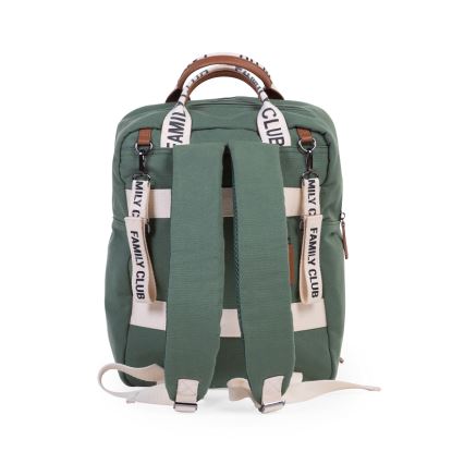 Childhome - Mochila de Pañales para Bebé FAMILY CLUB verde