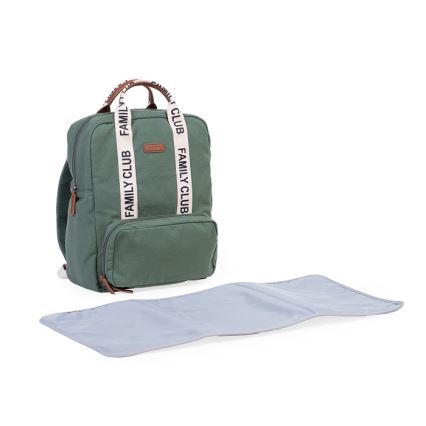Childhome - Mochila de Pañales para Bebé FAMILY CLUB verde