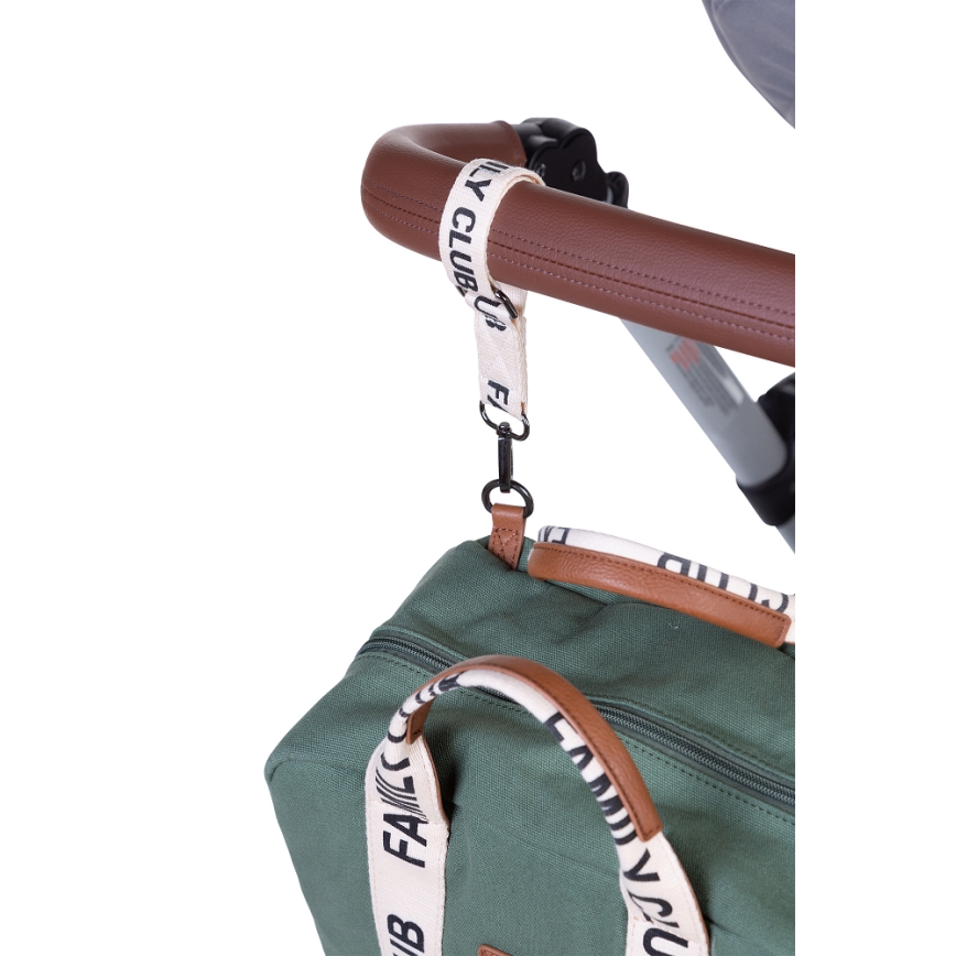Childhome - Mochila de Pañales para Bebé FAMILY CLUB verde