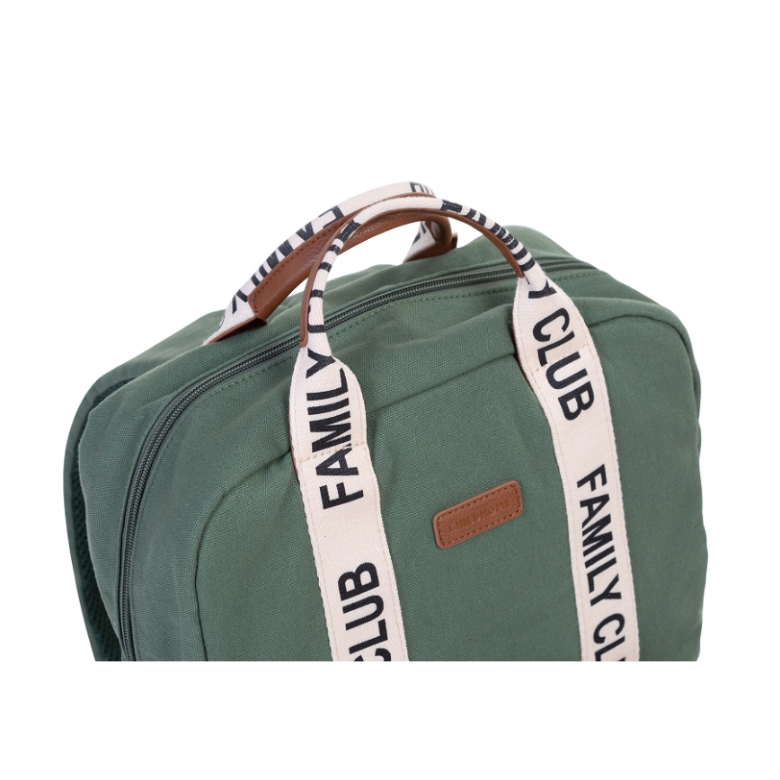 Childhome - Mochila de Pañales para Bebé FAMILY CLUB verde