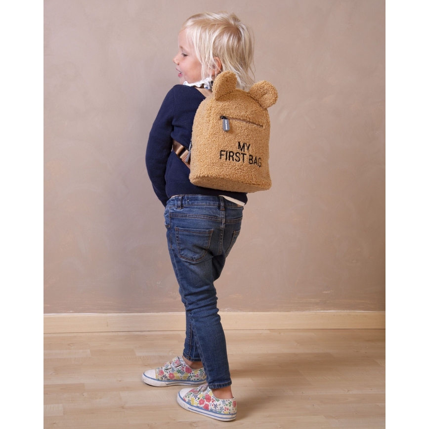Childhome - Mochila infantil MY FIRST BAG marrón