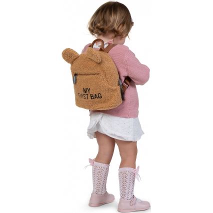 Childhome - Mochila infantil MY FIRST BAG marrón